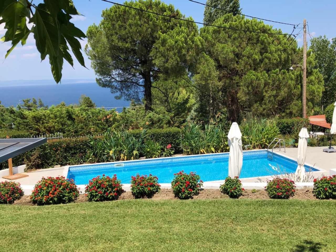 Pleiades Boutique Villas Kriopigi Bagian luar foto